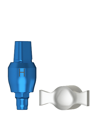 Слепочный трансфер для закрытой ложки, включая винт абатмента и колпачок позиционирующий, D 4,1 H 31 - фото 435195