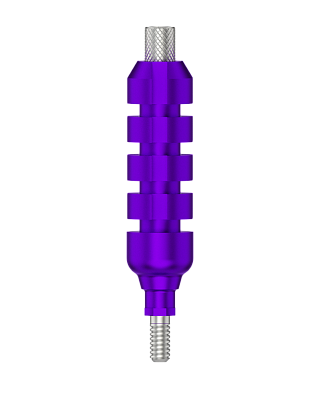 Слепочный трансфер для открытой ложки, длинный, включая винт для фиксации, RC 4,1/4,8 L 21 - фото 435224