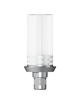 Кобальт-хромовый приливаемый абатмент антиротационный, включая винт абатмента, D 5,5 T 720 - фото 435243