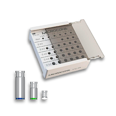 Набор ограничителей Medentika Microcone (длинные фрезы) 62725 - фото 435473