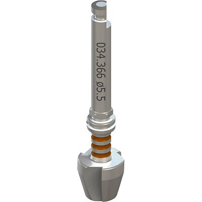Сверло профильное BLC/TLC, для имплантатов Ø 5.5 мм, короткое, L 26 мм 034.366 - фото 435496