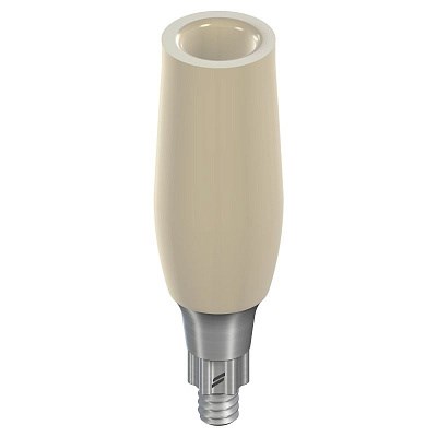 Абатмент временный RB/WB, диаметр 3.8 мм, высота 1.5 мм, VITA CAD-Temp, с винтом 064.4361 - фото 435501