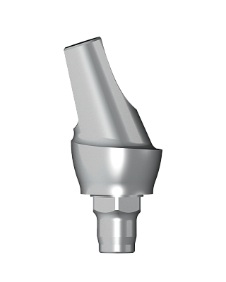 Стандартный угловой абатмент 18°, включая винт абатмента. Тип 2, D 4,1, GH 3,0 H 210-2-3 - фото 435533