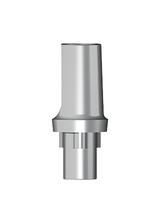 Стандартный прямой абатмент, включая винт абатмента, RP 4,3, GH 1,0 E 110-1 - фото 435654