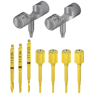 Набор сервисных инструментов для имплантатов NC/NNC 026.0160 - фото 435658