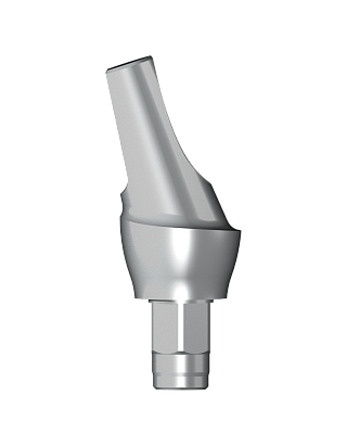Стандартный угловой абатмент 18°, включая винт абатмента. Тип 1, D 3,4, GH 3,0 H 200-1-3 - фото 435710