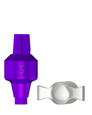 Слепочный трансфер для закрытой ложки, включая винт абатмента и колпачок позиционирующий, D 4,5/5,0 S 32 - фото 435791