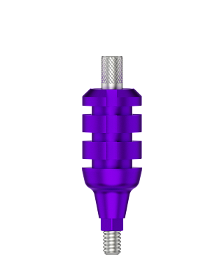 Слепочный трансфер для открытой ложки, короткий, включая винт для фиксации, D 4,5/5,0 S 11 - фото 435792