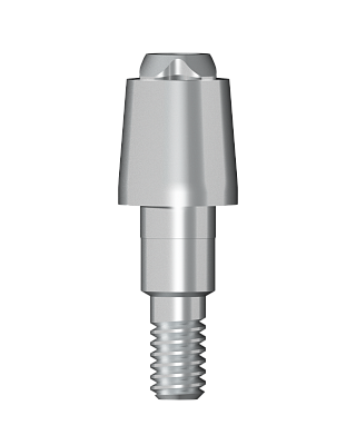 Прямой абатмент MedentiBASE, RP 4,3, GH 4,5 E 4410 - фото 435850