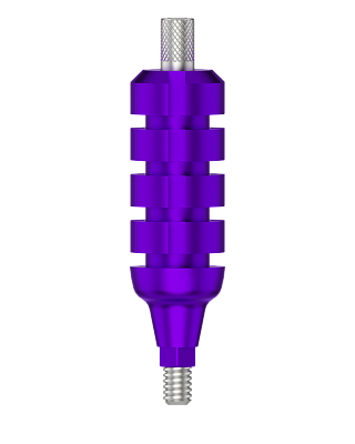 Слепочный трансфер для открытой ложки, длинный, включая винт для фиксации, D 4,5/5,0 S 21 - фото 435899