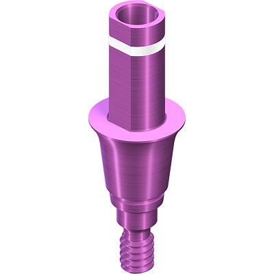 Абатмент временный RB/WB для немедленной нагрузки для коронки, диаметр 4.5 мм, высота десны 3.5 мм 064.4334S - фото 436469