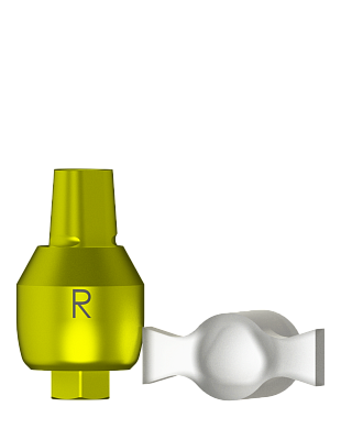 Слепочный трансфер для закрытой ложки, включая винт абатмента и колпачок позиционирующий, D 5,7 R 32 - фото 436701