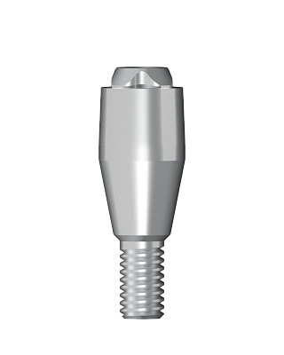 Прямой абатмент MedentiBASE, D 4,5/5,0, GH 3,5 S 4320 - фото 436743