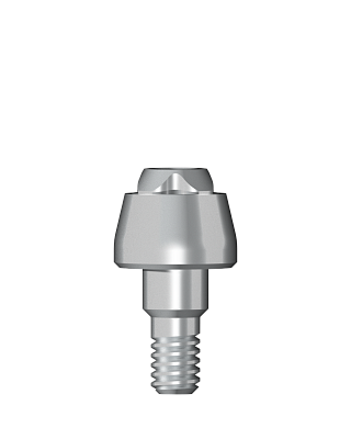 Прямой абатмент MedentiBASE, D 4,5, GH 2,5 R 4210 - фото 436755