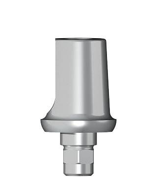 Стандартный прямой абатмент, включая винт абатмента, D 5,5, GH 1,0 T 120-1 - фото 437030