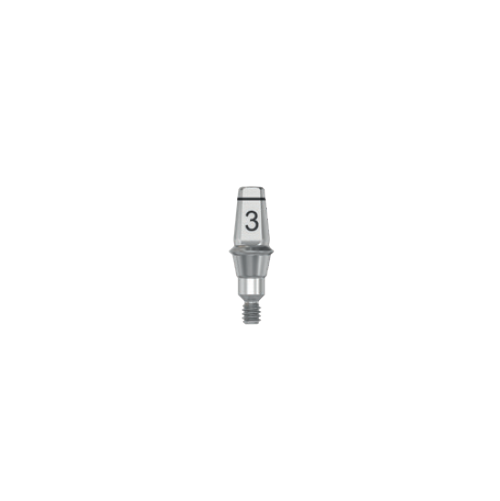 Абатмент прямой EV 3.0, диаметр 3,3 мм, высота 1 мм (Direct Abutment EV 3.0, Ø3,3 – 1 mm), арт: 25361 25361 - фото 437237