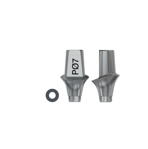 Абатмент полупрофильный TiDesign Profile EV 4.8, диаметр 7 мм, высота 3 мм (TiDesign Profile EV 4.8, Ø7 - 3 mm), арт: 25598 25598 - фото 437241