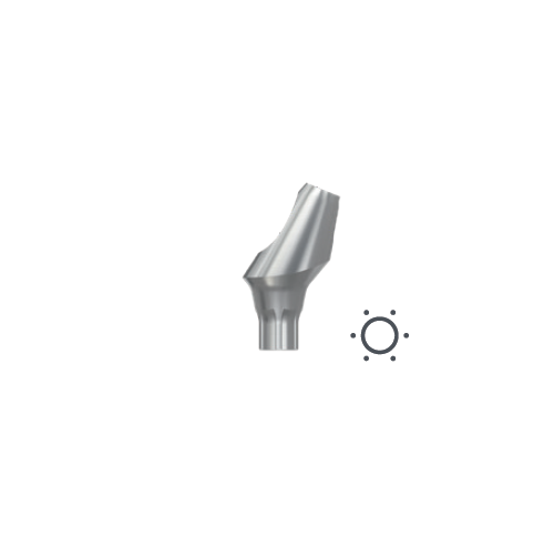 Абатмент угловой EV 3.6, 20°, высота 1 мм (Angled Abutment EV 3.6, 20° – 1 mm) , арт: 25619 25619 - фото 437251