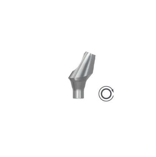 Абатмент угловой EV 3.6, 20°, высота 1 мм NI (Angled Abutment EV 3.6, 20° – 1 mm NI) , арт: 25621 25621 - фото 437257