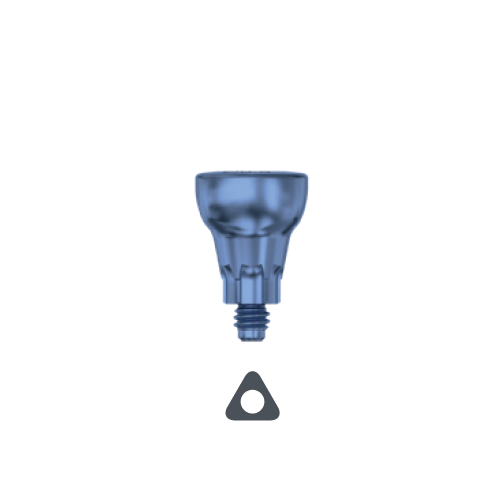 Формирователь десны HealDesign EV 4.8, диаметр 6,5 мм, высота 3,5 мм Tri (HealDesign EV 4.8, Ø6,5 - 3,5 mm Tri), арт: 25307 25307 - фото 437311