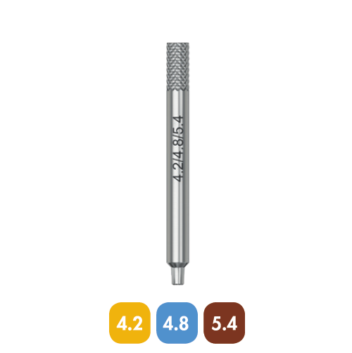 Лабораторный направляющий пин полупрофильный EV 4.2/4.8/5.4 (Lab Pin Design EV 4.2/4.8/5.4), арт: 25530 25530 - фото 437386
