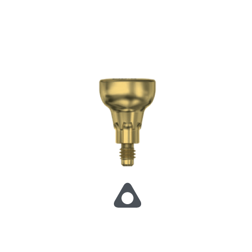 Формирователь десны HealDesign EV 4.2, диаметр 6,5 мм, высота 3,5 мм Tri (HealDesign EV 4.2, Ø6,5 - 3,5 mm Tri), арт: 25304 25304 - фото 437397