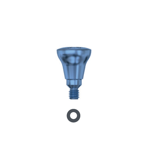 Формирователь десны HealDesign EV 4.8, диаметр 6,5 мм, высота 3,5 мм (HealDesign EV 4.8, Ø6,5 - 3,5 mm), арт: 25917 25917 - фото 437425