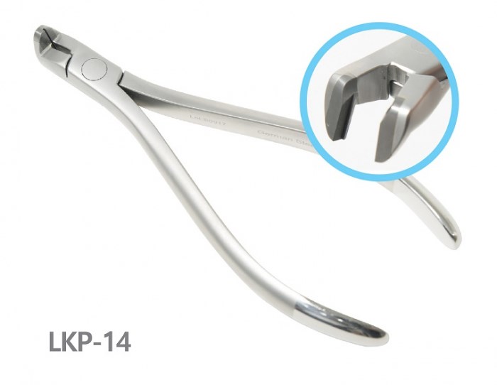 LKP-14 Кусачки дистальные с безопасным удержанием дуги LKP-14 - фото 440977