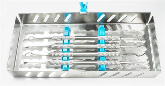 НАБОР ИНСТРУМЕНТОВ ДЛЯ СНЯТИЯ ЗУБНЫХ ОТЛОЖЕНИЙ арт. 4000-1 ЮП 00000071411 - фото 441009