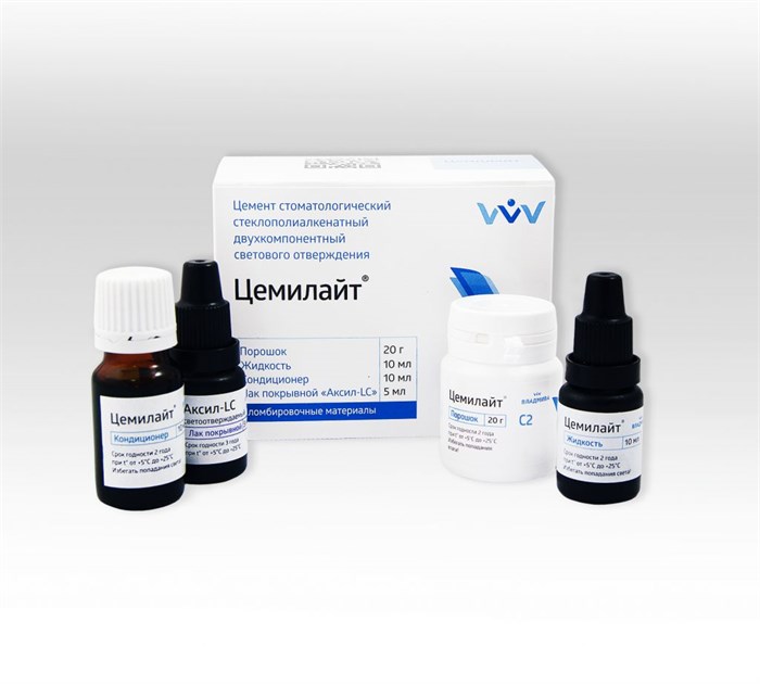 ЦЕМИЛАЙТ/оттенок С2/ 20 г + 10 мл + 10 мл + 5 мл 00000025793 - фото 441773