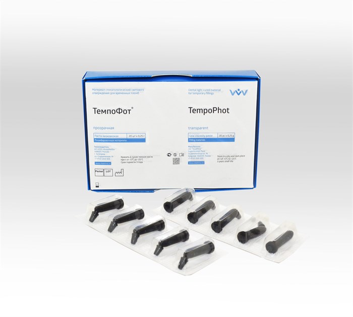 ТЕМПОФОТ/низковязкий/прозрачный/ 0,25 г х 20 00000052329 - фото 441895