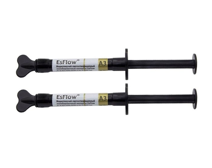 ESFLOW А3 / 2 х 2г / ЖИДКОТЕКУЧИЙ КОМПОЗИТ СВЕТОВОГО ОТВЕРЖДЕНИЯ / SPIDENT 00000040878 - фото 441973