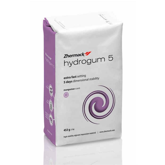 HYDROGUM 5 / Слепочная масса для сьёмных протезов / сиреневая / 453 г 00000021331 - фото 442680