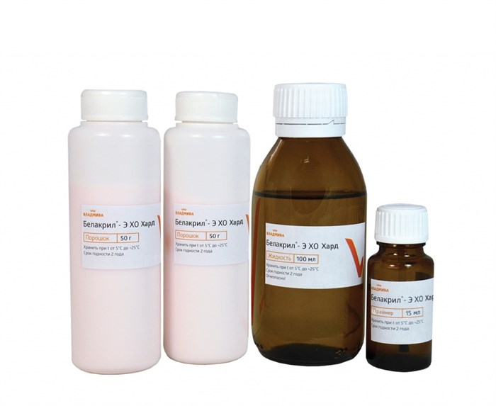 БЕЛАКРИЛ - Э ХО Хард/100 г + 100 мл + 30 мл 00000066164 - фото 442720