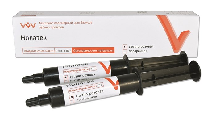 НОЛАТЕК - жидкотекучая  масса/светло-розовая/BL1/10 г х 2 шт/ВМВ/ 00000043544 - фото 442753