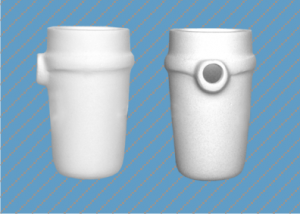 ТИГЕЛЬ КЕРАМИЧЕСКИЙ/Ивокаст-2/1 шт 00000024757 - фото 443159