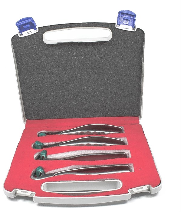 НАБОР ИНСТРУМЕНТОВ ДЛЯ ЭКСТРАКЦИИ ЗУБОВ С БАМПЕРАМИ арт.104-2 ЮП 00000071524 - фото 443253