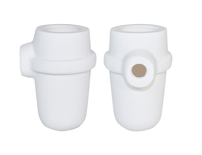 ТИГЕЛЬ КЕРАМИЧЕСКИЙ/Дегусса высокая/1 шт 00000054093 - фото 443260