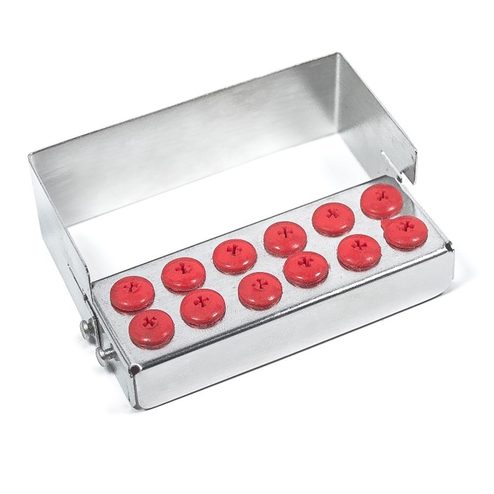 ПОДСТАВКА-СТЕРИЛИЗАТОР на 12 боров ПСБ - 12/арт. 130-7в 00000071551 - фото 443684