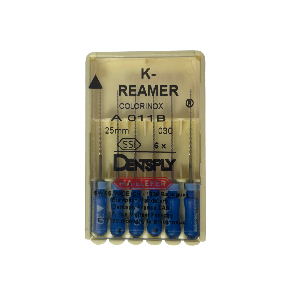 Дрильборы ручные К-файлы №30/25мм/6шт/ MAILLEFER 00000104959 - фото 443728