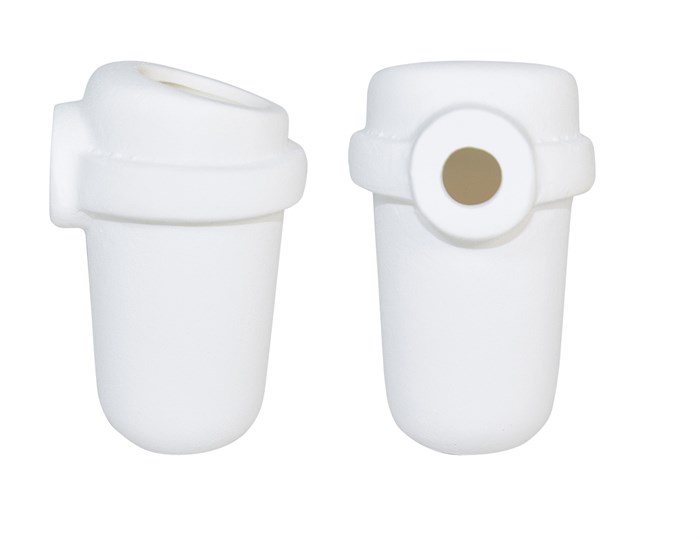 ТИГЕЛЬ КЕРАМИЧЕСКИЙ/Дегусса с крышкой/1 шт 00000035172 - фото 444279