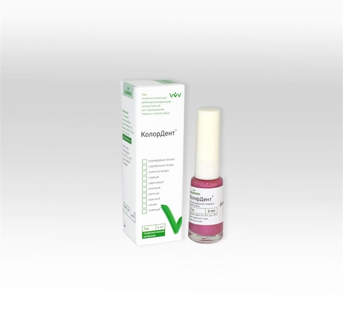 КОЛОРДЕНТ/розовый/6 мл 00000022844 - фото 444347