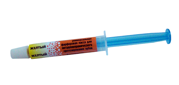 УЛЬТРОПАЛИН/Краситель глазурный,Желтый/4 г 00000002177 - фото 444362