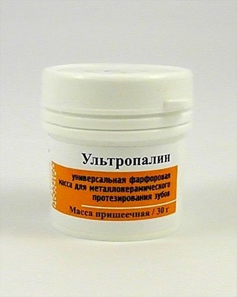 УЛЬТРОПАЛИН/Пришеечная масса,CD/30 г 00000003678 - фото 444739