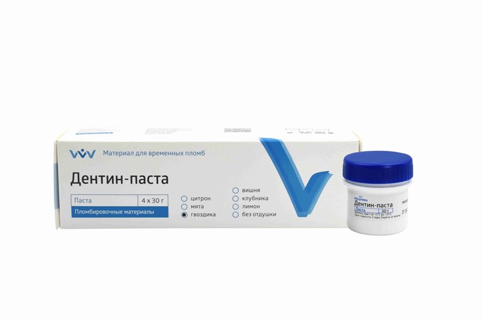 ДЕНТИН - ПАСТА/ гвоздика /30г 00000090735 - фото 444959