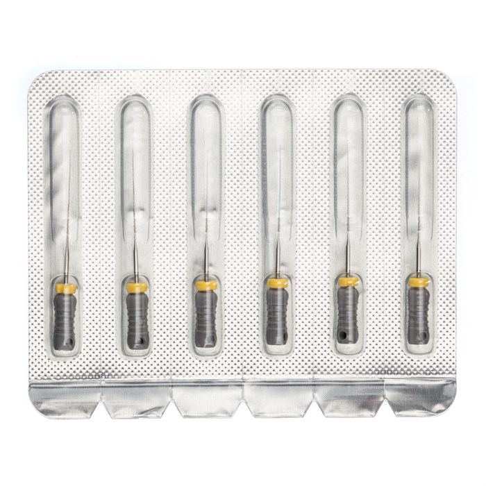 Дрильборы ручные  H-Files  AnteosVDW №08 L25 / 6шт 00000024248 - фото 445206