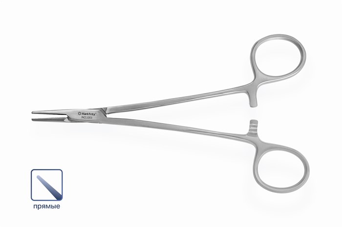 Иглодержатель Mayo-Hegar 16 см 1003 - фото 451355