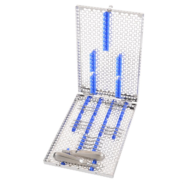 Кассета IMS для набора остеотомов (290х184х34) IMEDINOST - фото 451571