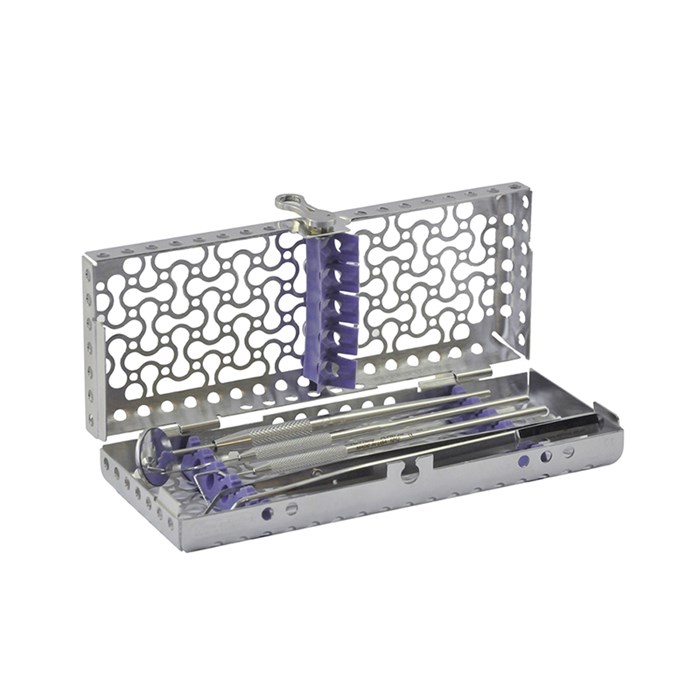 Кассета IMS, 5 инструментов (76х184х34) фиолетовая IME14DIN54 - фото 451580