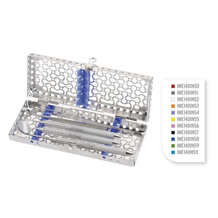 Кассета IMS, 5 инструментов (76х184х34) серая IME14DIN51 - фото 451761